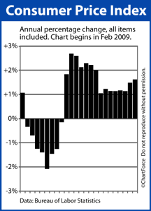 Consumer Price Index Feb 2009 - Jan 2011